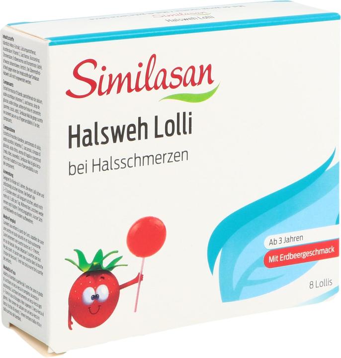 Similasan Halsweh Lolli 8 Stk (8 Stück)