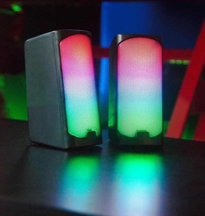 Produktbild Speedlink TONOS RGB Gaming Stereo Speaker, black