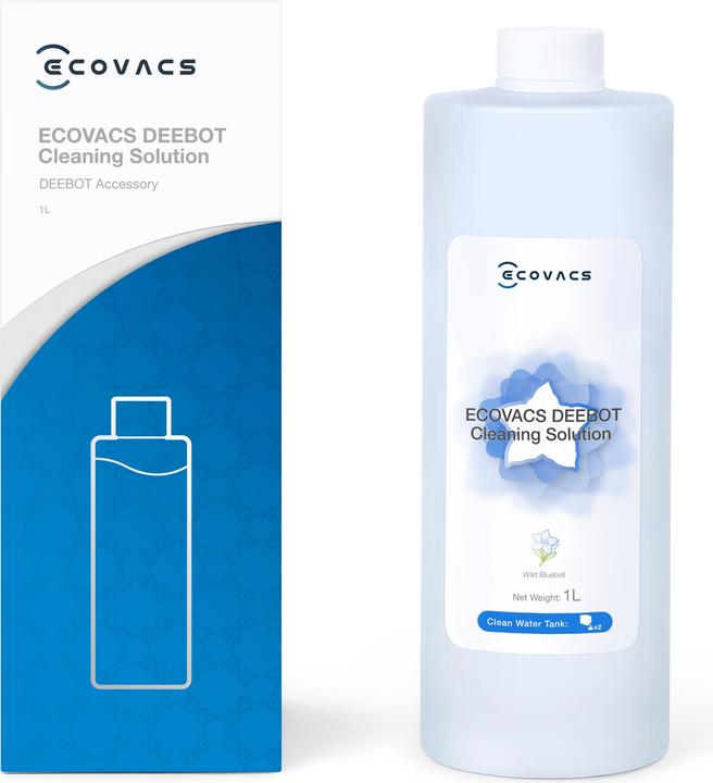 Immagine prodotto Ecovacs DEEBOT X1/T10 Soluzione detergente per famiglie 1 L - D-SO01-0019