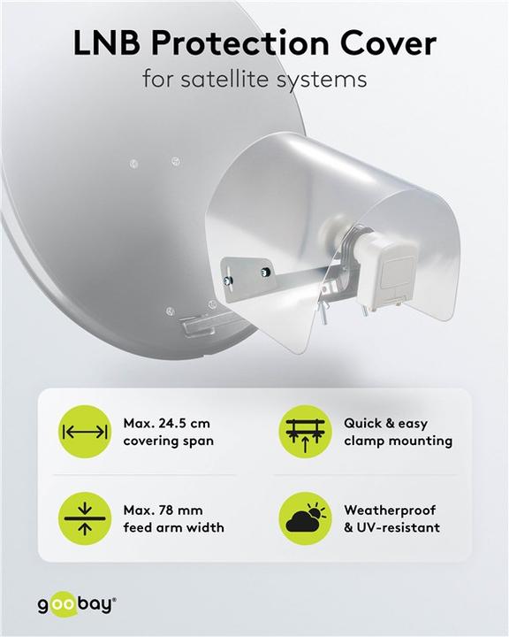 Image du produit Para Protection Couverture de protection contre les intempéries LNB
