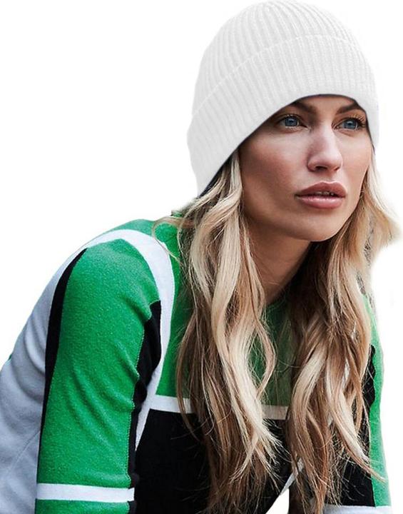 Produktbild Beechfield Engineer Strick Ripp Beanie (One Size)