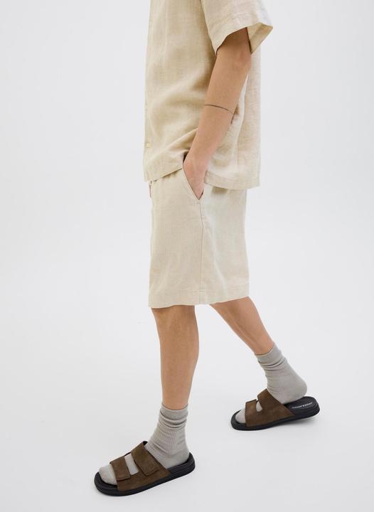 Actual product image Jack & Jones Jpstbill Lawrence Linen Shorts Mid Sn (L)