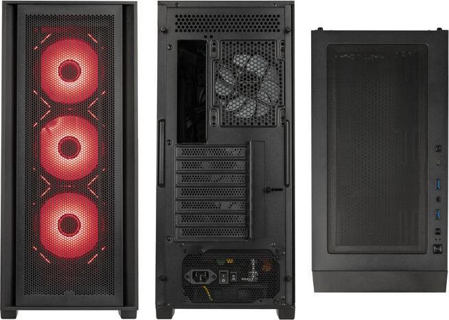 Actual product image Dell GSI SmartAssembly ARGB Mesh ATX Case - 750W Gold (ATX)