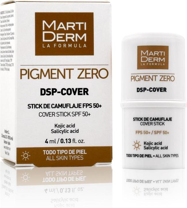 Actual product image Martiderm Pigment zero (Suntan cream, SPF 50+, 4 ml)