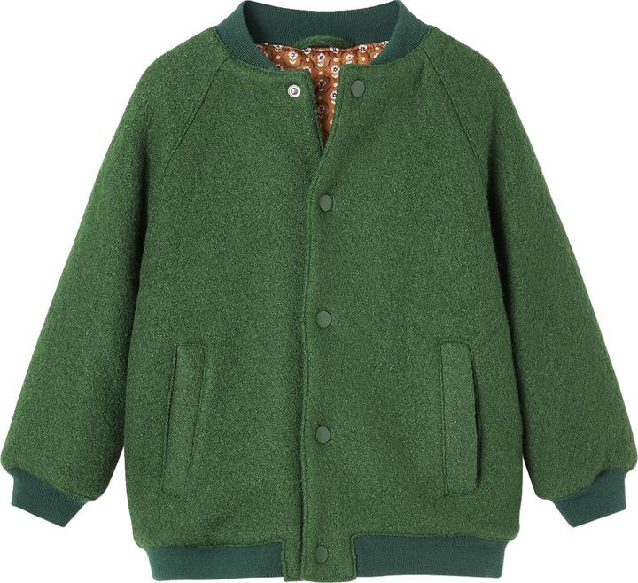 Produktbild Vertbaudet Mädchen Bouclé-Collegejacke, Wattierung Recycling-Polyester (140)