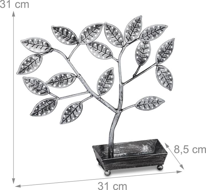 Actual product image Relaxdays Decorative tree