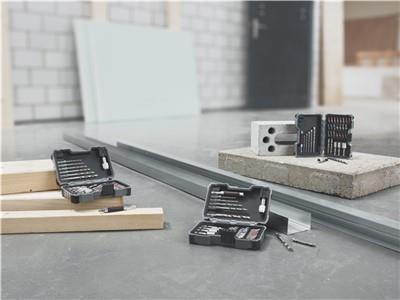 Actual product image Bosch Professional Zubehör 35-piece set with drill bits and screwdriver bits, HSS, Extra Hard, PH, PZ, SL, H, T (2.0/3.0/4.0/5.0/6.0/8.0 mm)