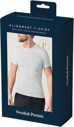 Actual product image Swedish Posture Alignment Cotton Posture T-shirt (XL)