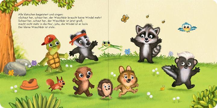 Produktbild Der Baby Waschbär braucht keine Windel mehr (Deutsch, Britta Sabbag, 2021)