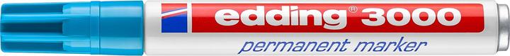 Image du produit Edding Marqueur permanent 3000 (Bleu clair, 3 mm, 1 x)
