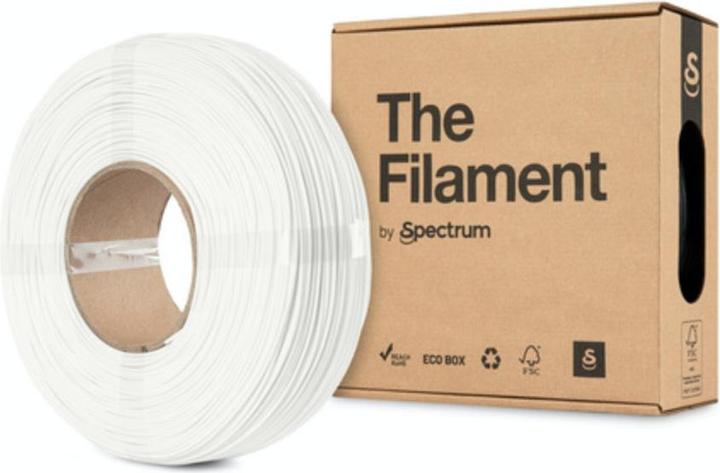 The Filament ReFill PLA 1.75mm TRAFFIC WHITE 1kg (PLA, 1.75 mm, 1000 g, Blanc)
