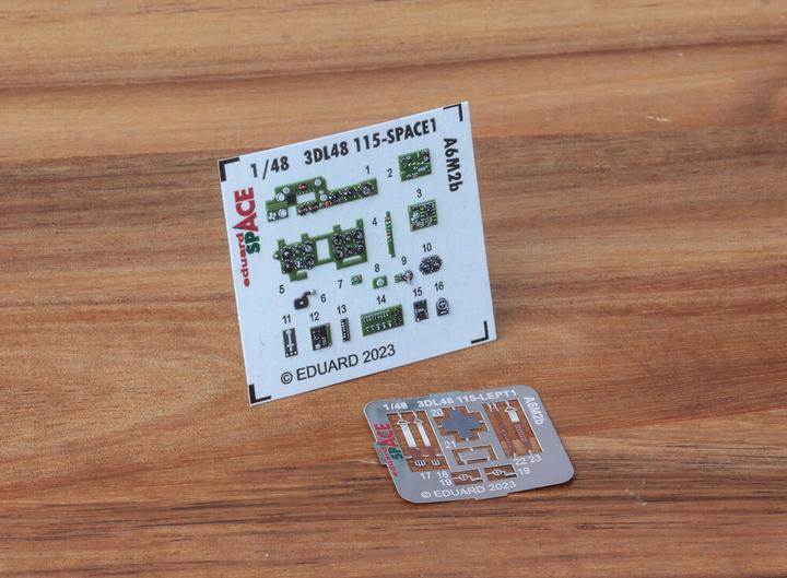 Actual product image Eduard A6M2b SPACE 1/48 ACADEMY