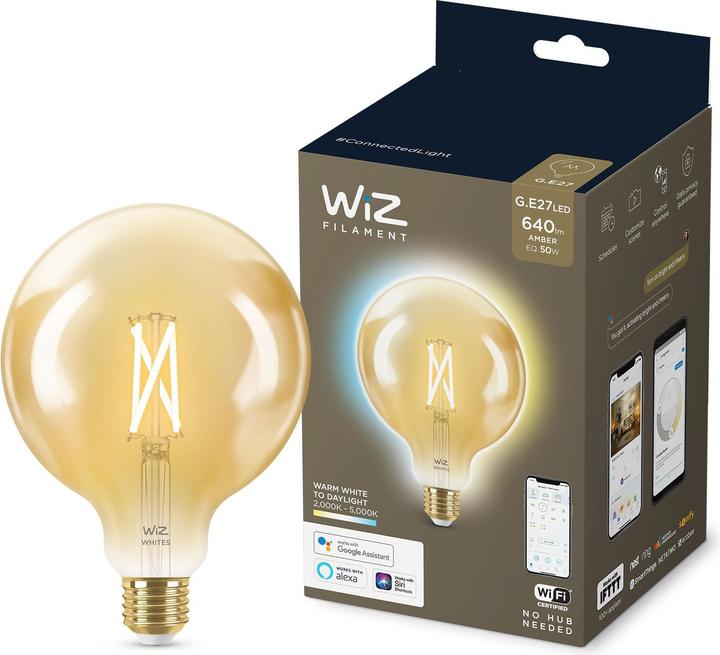 Image du produit WiZ Filament vintage (E27, 6.70 W, 640 lm, 1 x, E)