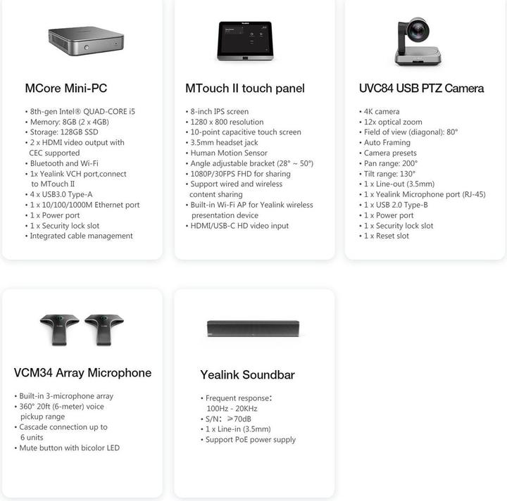 Produktbild Yealink MSFT MVC840