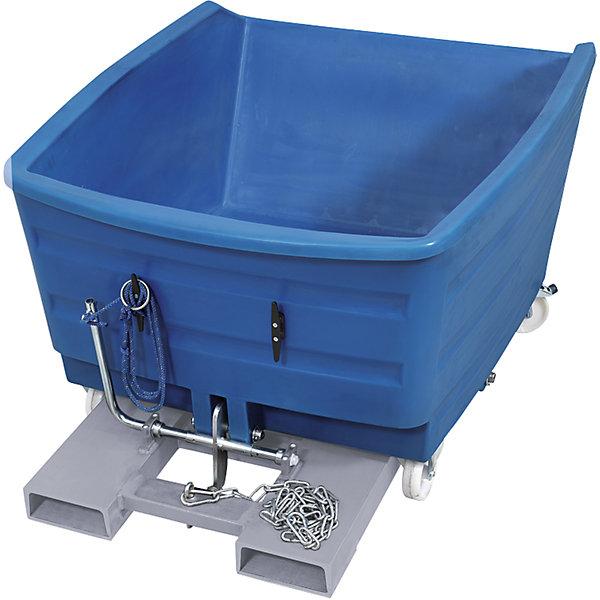 kaiserkraft Schwerlast-Kippbehälter aus PE (750 l)