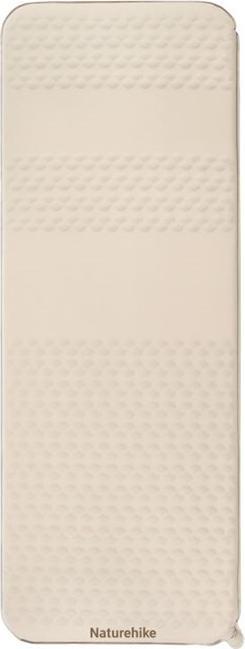 Naturehike Selbstaufblasende Matte Federknochen einfach gross breit 6.5cm cnk2300ws012-braun
