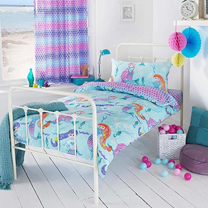 Image du produit Riva Home Fille sirène ensemble de literie (Housse de couette, 120 x 150 cm)