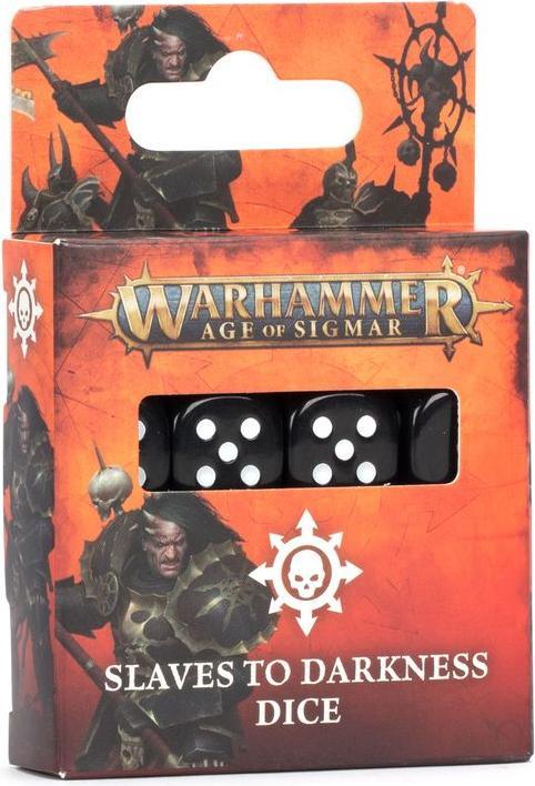 Actual product image Games Workshop Slaves to Darkness Dice Set (2024)