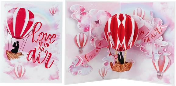 Immagine prodotto MU Classic 3D Pop-Up Grusskarte - Love is in the air (1 pz.)