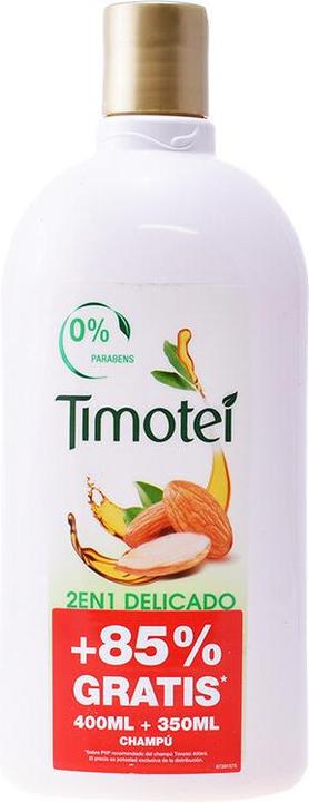 Produktbild Timotei ACEITE ALMENDRAS DULCES champú 2en1 delicado 750 ml (750 ml, Flüssiges Shampoo)