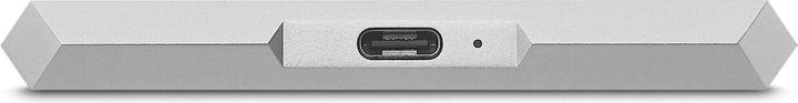 Actual product image LaCie Mobile Drive - Moon Silver (1 TB)