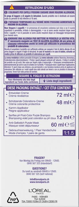 Immagine prodotto L'Oréal Paris Eccellenza Cool Crème (45601 Marrone chiaro ultra freddo)