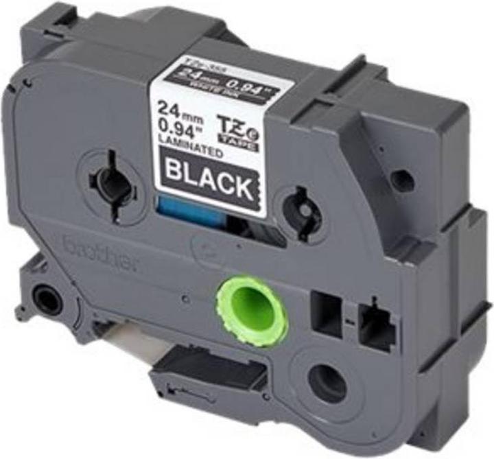 Actual product image Brother Tze-355 (2.40 cm, Black)