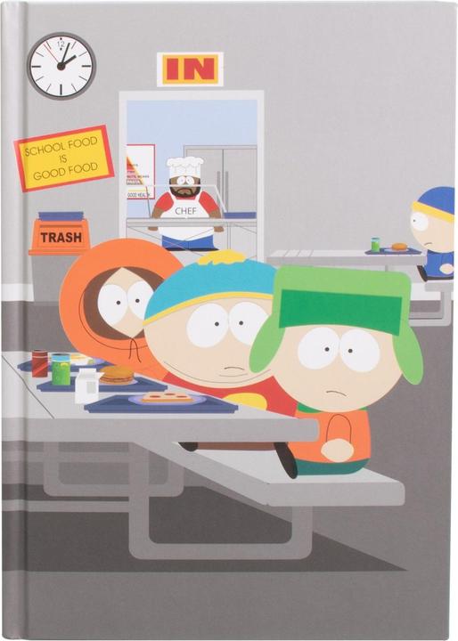 Actual product image Blue Sky South Park bloc-notes Cafetería (A5, Lined, Hardcover)
