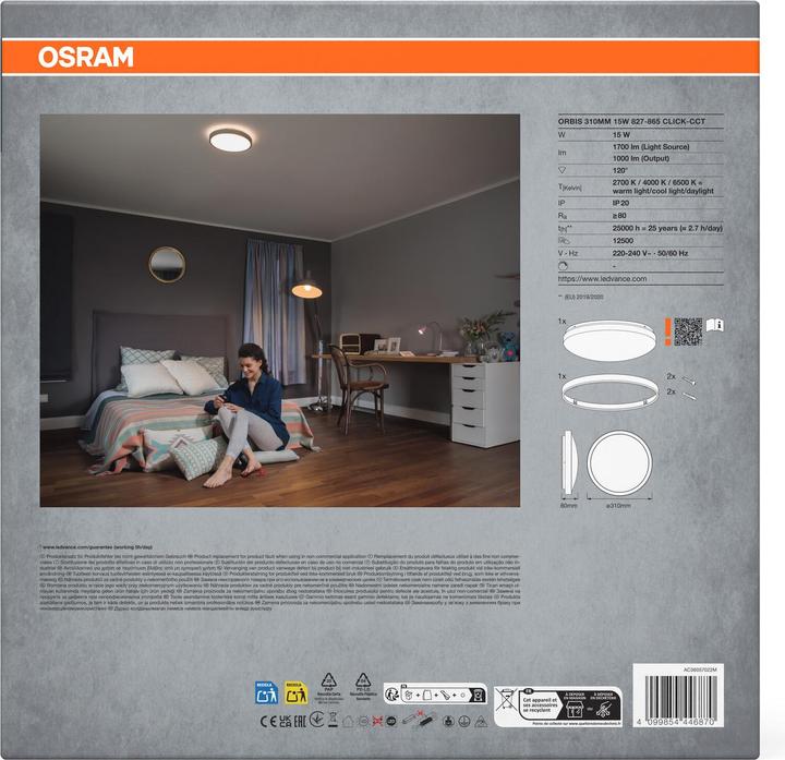 Actual product image Osram ORBIS® CCT / DIM Click-CCT 310mm 14W (1000 lm)