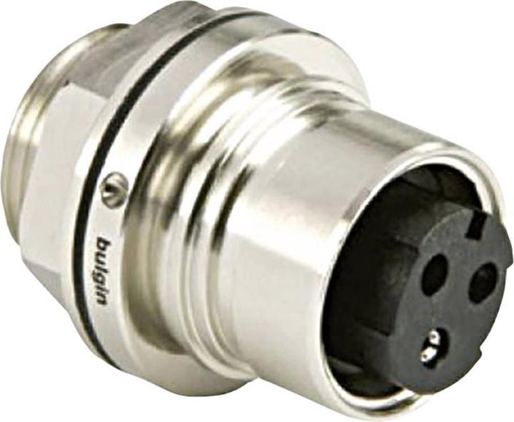 Actual product image Bulgin PXM6012/03S/CR Circular connector socket, flush-mounted Total number of poles: 2 + PE Se