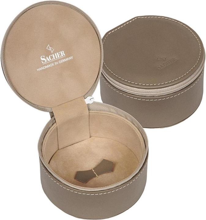 Sacher B6.107.565943 - Schmuckbox Betsy nature taupe Leder