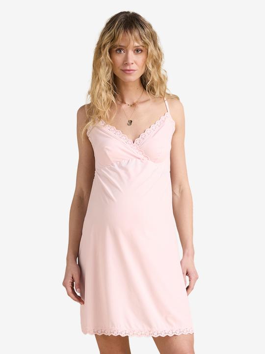 Actual product image Envie de Fraise Nachthemd mit Spitze für Schwangerschaft und Stillzeit mit Recycling-Polyester