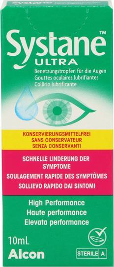 Produktbild Systane Ultra Benetzungstropfen (10 ml, Systane Ultra Benetzungstropfen ohne Konservierungsmittel)