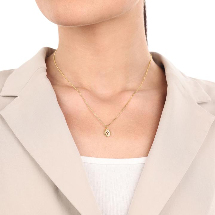 Actual product image Amor Cupid pendant for ladies, 925 Sterling silver, zirconia synth. | cross (Silver 925)
