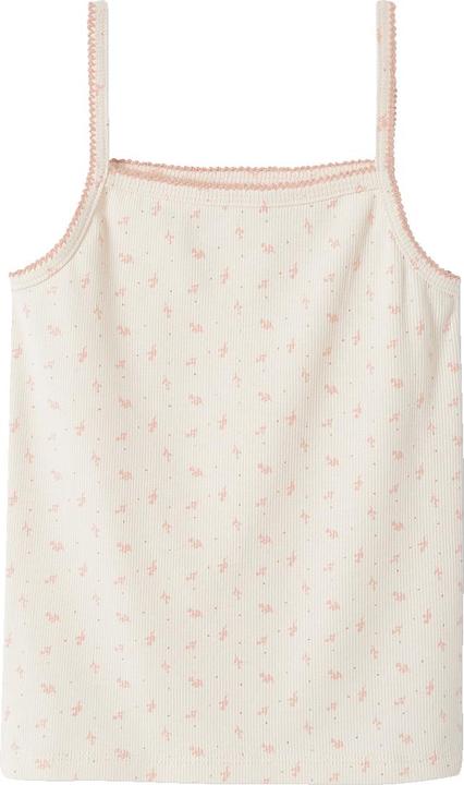 Actual product image Vertbaudet 3er-Pack Mädchen Trägertops, Ripp Oeko-Tex (92)