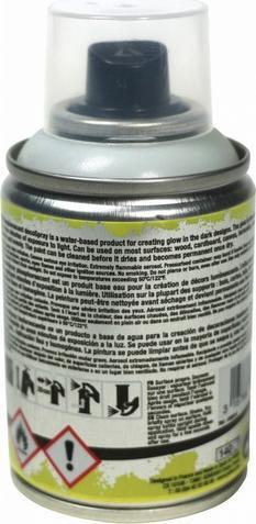 Actual product image Pebeo Decospray Matt acrylic paint (Phosphorizing, 100 ml)