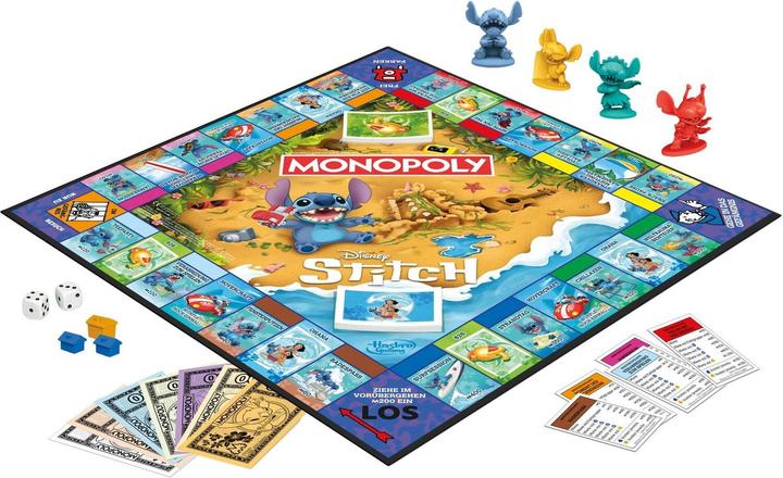Image du produit Hasbro Gaming Monopoly Stitch (Allemand)