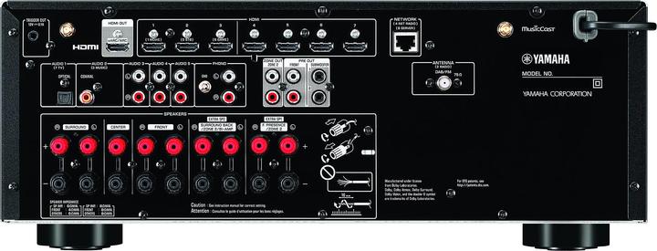 Produktbild Yamaha RX-V6A (7.2 Kanal, FM, DAB+)