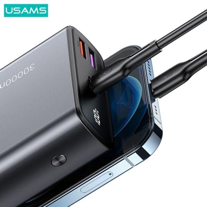 Actual product image Usams SuperMac Series (30000 mAh, 65 W, 111 Wh)