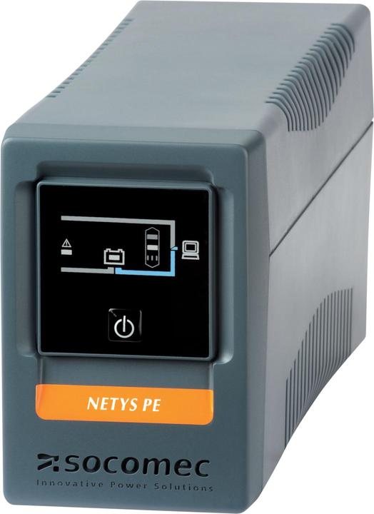 Socomec NETYS PE NPE-0650 uninterruptible power supply (UPS) Line-Interactive 0.65 kVA 4 AC (650 VA, 360 W, Line-Interaktiv USV)
