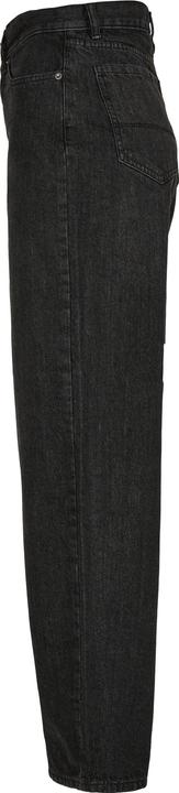 Actual product image Urban Classics Ladies High Waist Wide Leg Cropped Denim Pants (29)