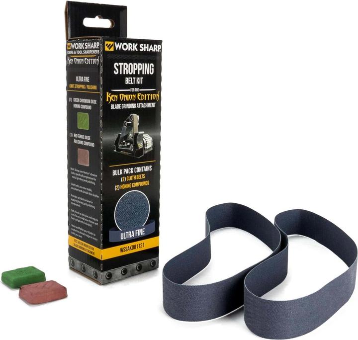 Work Sharp Ken Onion Edition Blade Grinding Attachment Stropping Belt Kit