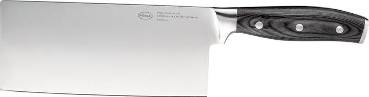 Produktbild Rösle Chinesisches Kochmesser Wolfgrey mit Griff Pakka 18 cm (18 cm)