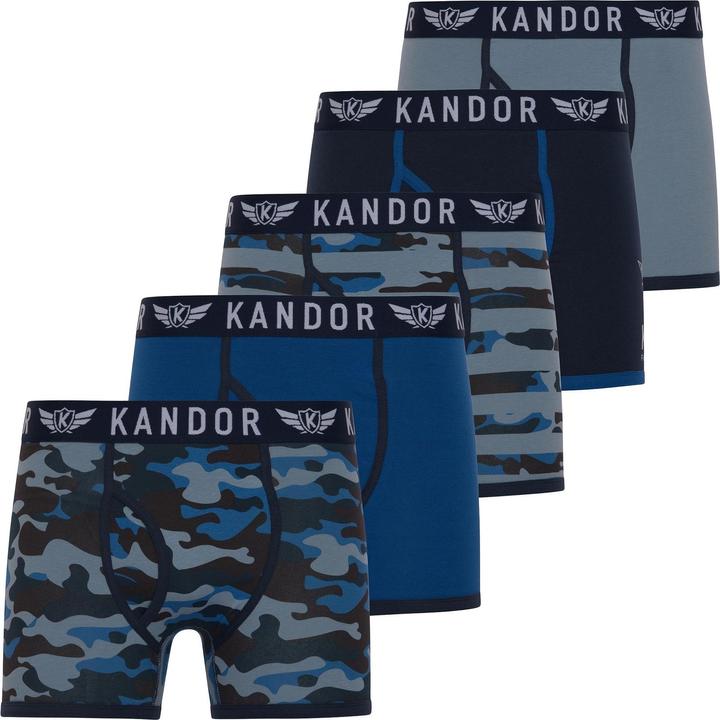 Kandor Camobee Boxershorts (5erPack)