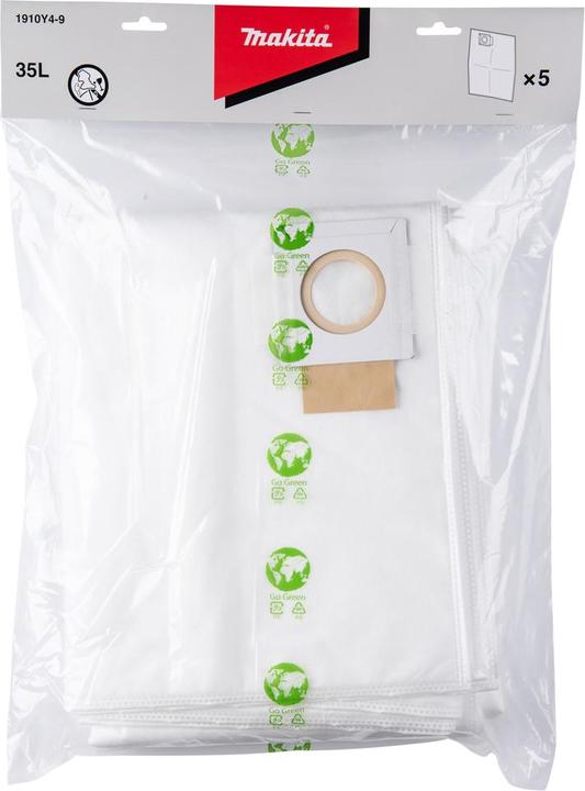 Actual product image Makita Disposal bag M PU: 0 (5 x)