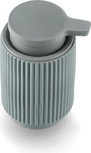 Actual product image Zeller Present Soap dispenser "Stripes", polyresin, sage