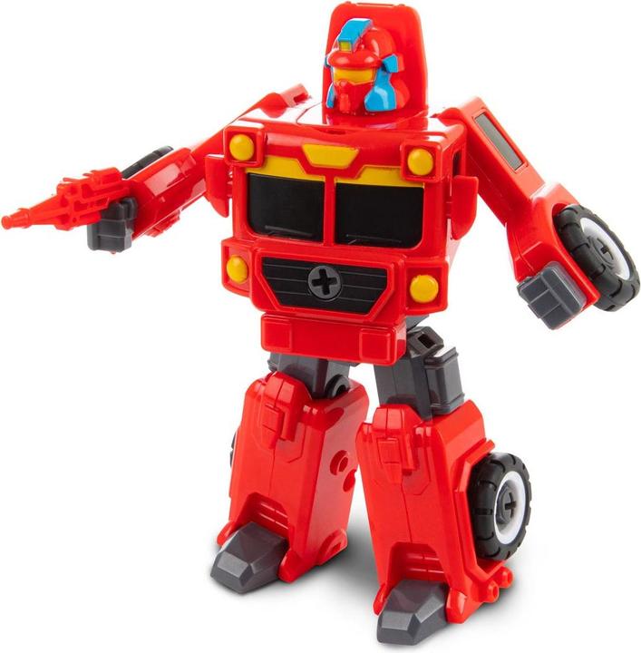 Actual product image Toi-Toys Roboforces change robot fire engine