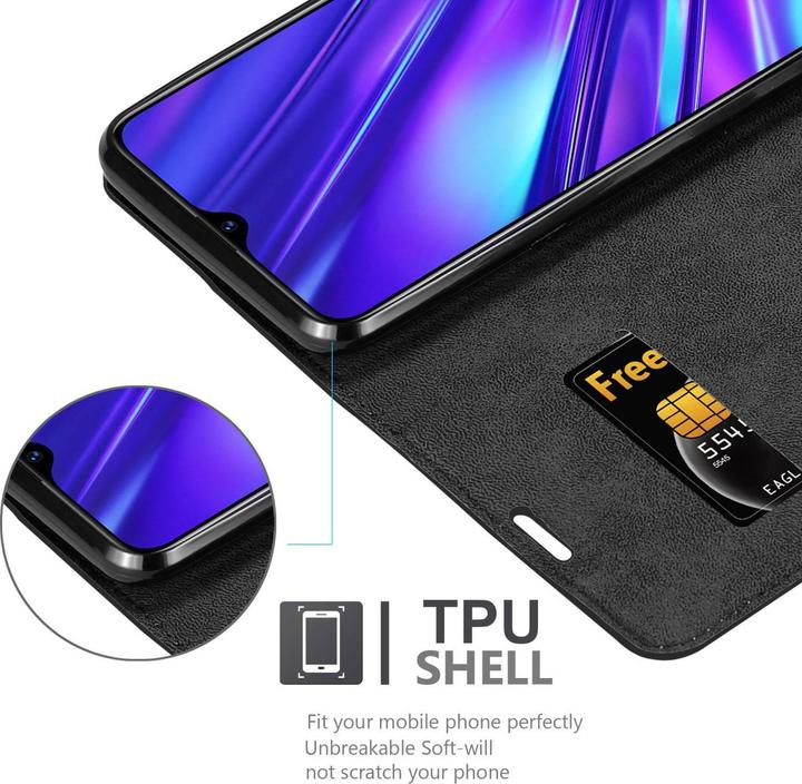 Productafbeelding Cadorabo Etui voor Realme 5 / 5i / 6i / C3 in Book Invis. Magneetstijl (Realme 5, Realme 5i, Realme 6i, Realme C3)