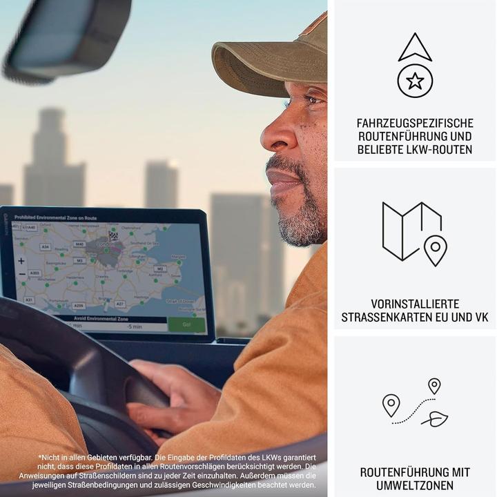 Image du produit Garmin Dezl LGV820, EU MT-D Truck/LKW Navigation (8")