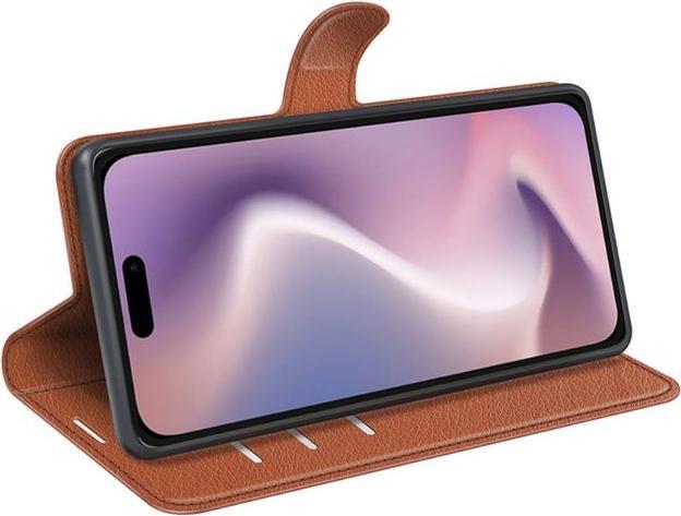 Immagine prodotto MU Classic Serie di copertine per libri in pelle Litchi (Apple iPhone 16 Pro Max)